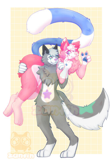 Furry: 2x Fully rendered